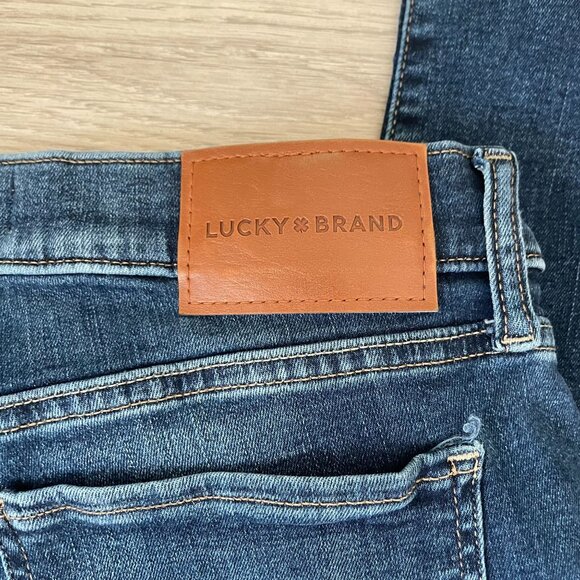 Lucky Brand Denim Bootcut Jeans Woman's Size 6/28R Blue Rodeo Western - Picture 10 of 11